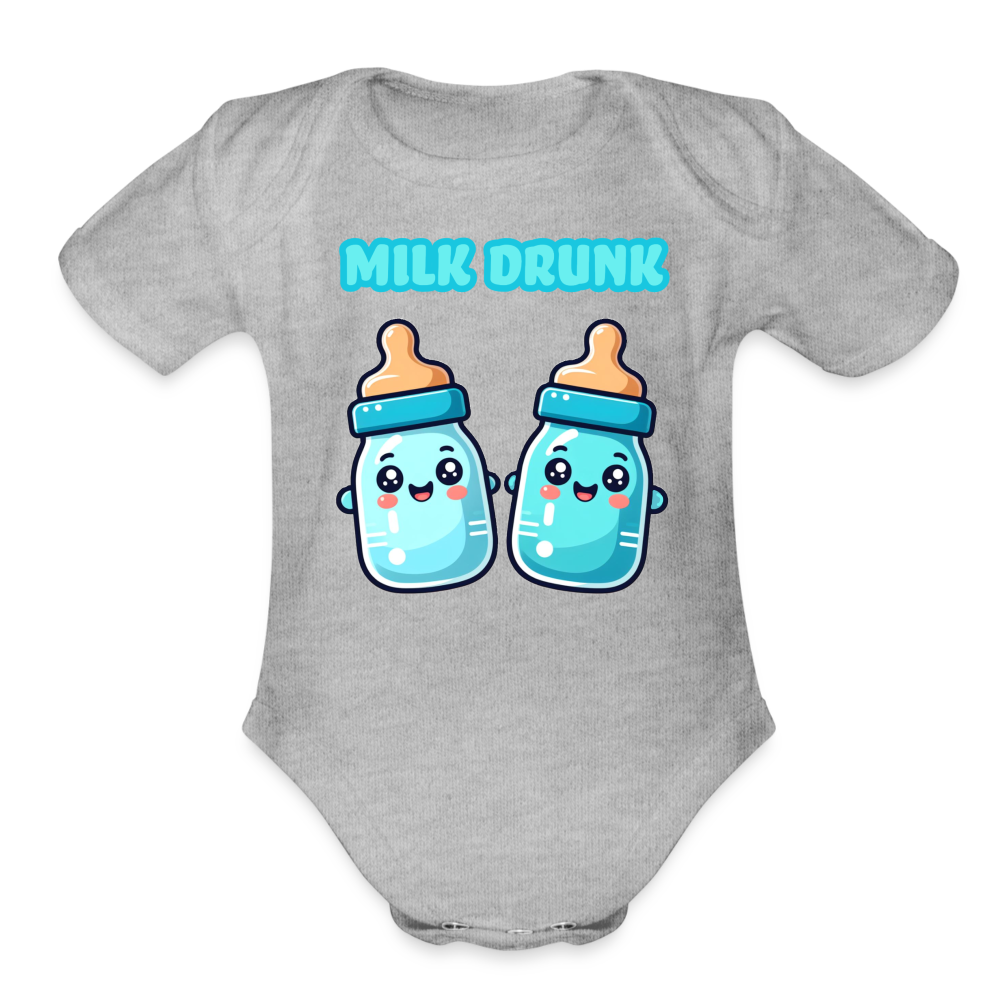 Milk Drunk - heather grey